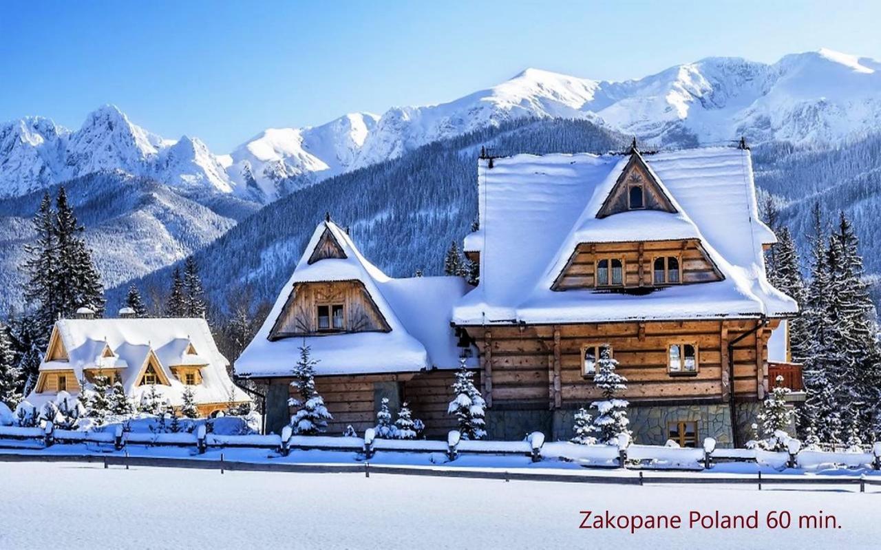 别墅 Tatrystay Cactus Luxury High Tatras Private Wellness 韦尔卡鲁穆尼卡